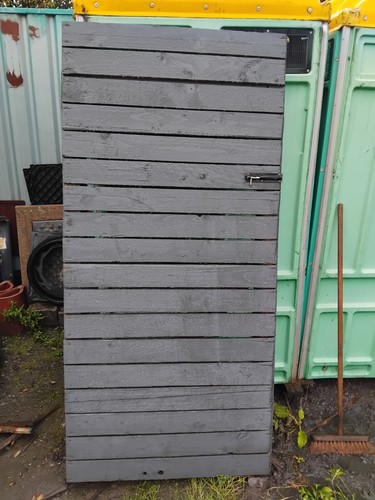 Side gate with hinges and - hinges, lock
