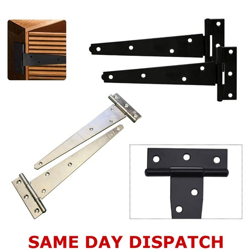 Tee hinges black - black, &