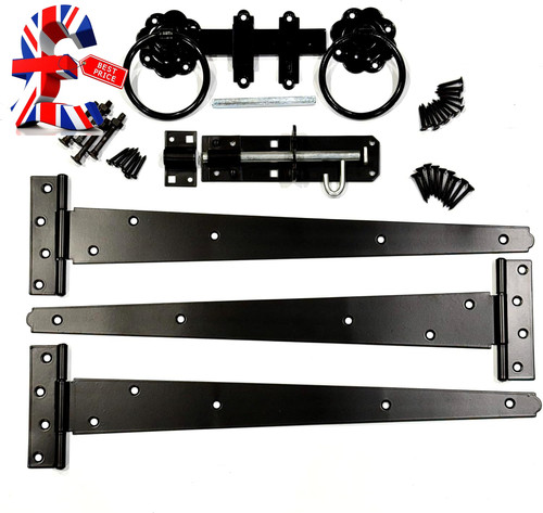 Black side gate kit - heavy, duty