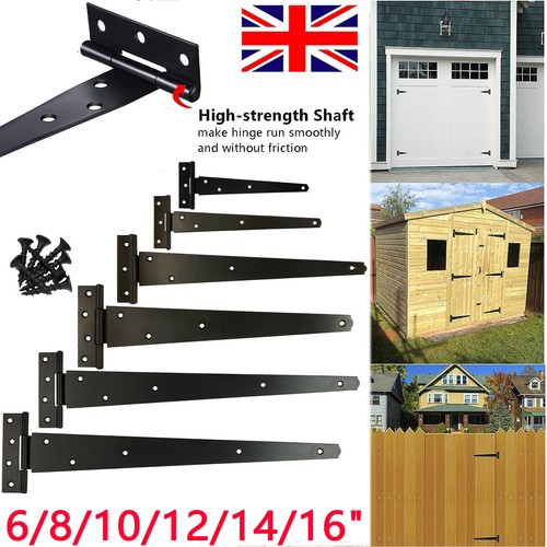 Heavy duty tee hinges - -,