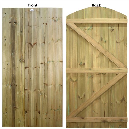 Wooden garden gate 6ft g - wooden,