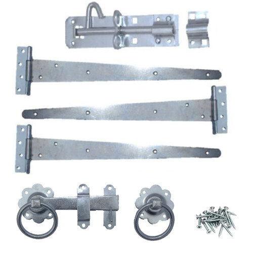 Garden side gate fixing kit - garden,