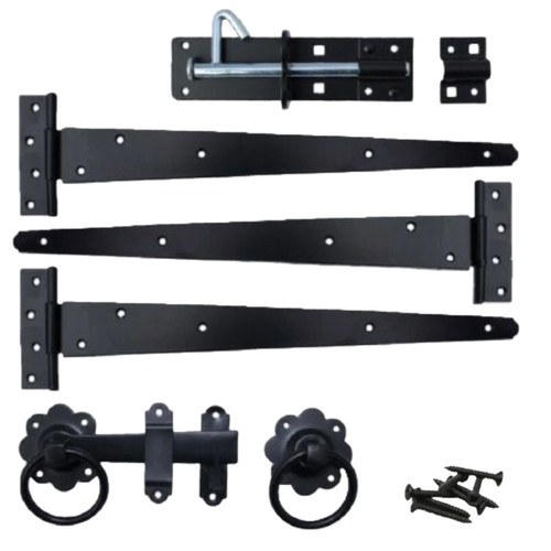 Garden side gate fixing kit - garden,